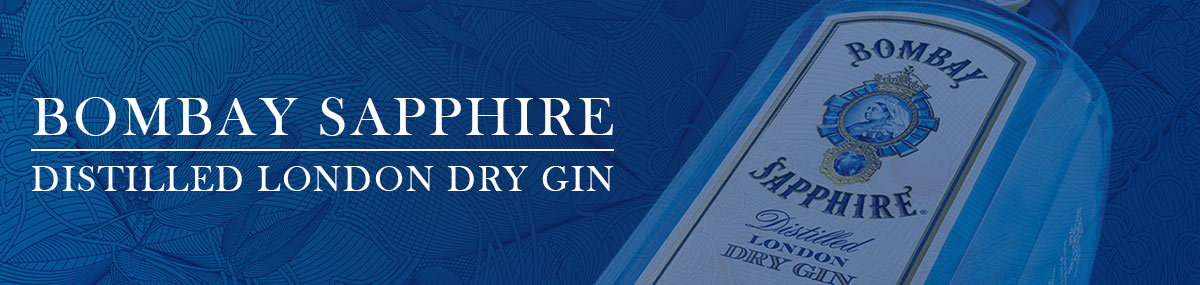 Bombay Sapphire Gin passend zu neutralem Tonic Water