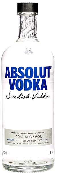 Absolut Vodka 1 Liter - Superbillig