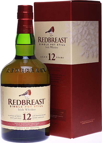 Redbreast 12 y.o. Irish Winner 2004 -  Redbreast 12 y.o. Irish Whiskey with 700 ml. and 40% Vol. The best Irish Whisky...