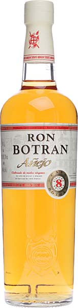 Botran Anejo 8 Jahre -  Botran Anejo 8 Jahre alter Rum aus Guatemala mit 700 ml. und 40 % Vol....