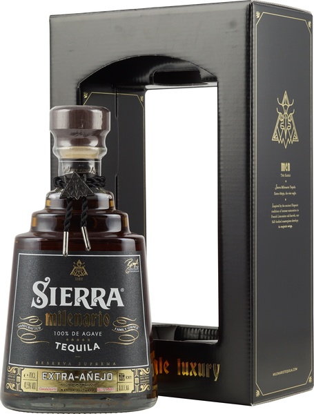 Sierra Tequila Milenario Extra Anejo -  Sierra Milenario Extra A�ejo mit 700 ml. und 41.5 % Volumen.-...