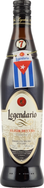 Legendario Elixier Rum Cuba Elixier 7 Jahre / Unser meistverkauftes Produkt -  Legendario Elixir de Cuba aus Cuba Havana mit 700 ml. Inhalt und 34 % Volumen....
