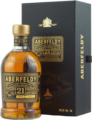 Aberfeldy 21 years original / Best Mainland Single Malt Whisky 2007