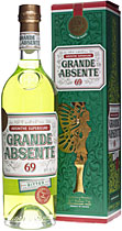 Absinth Grande Absente 69 - Absinth Grande Absente 69 with 700 ml. 69 % Vol and 35 mg. Thuyone. Grande Absente is made exclusively with the highest quality spirits and select botanicals from the region, including a full measure of the legendary botanical Wormwood, also known as artemisia absi...