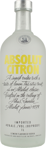 Absolut Citron 1 Liter