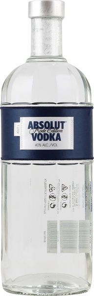 Absolut Vodka Mode Edition 1 Liter