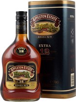 Appleton+Estate+Extra+Rum+12+Jahre+%2F+Jamaica - Appleton Estate Extra Rum Jamaica (with rums up to 18 years) and a volume of 43%. This rum is used as shipping rum or in exotical rum cocktails. The Appleton Estate Extra Rum 12 years from Jamaica (contents rum till 18 years) and has a volume of 43 %. It is a sippi...