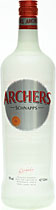 Archers+Peach+Schnapps+1+Liter - Archers Peach Schnapps is a premium, international, contemporary fruit schnapps. It combines the taste of peaches and is packaged in an elegant white frosted bottle.  Archers Schnapps Beach is clear, sweet, peach-flavored liqueur with a very distinctive peach aroma...