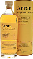 Arran Sauternes Cask Finish - Arran Sauternes Cask Finish with 0,7 liter content and 50% volume.  The Arran Sauternes Cask Finish is produced since 1995 and has a superb quality. There are no colors added and the whisky is not filtrated.  The Arran Distillery ist the youngest Distillery in Scot...