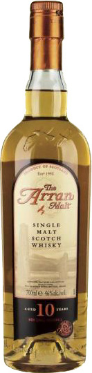 Arran Whisky 10 years 1 Liter