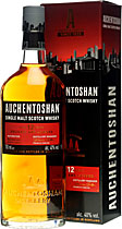 Auchentoshan+12+Jahre - Auchentoshan 12 years with 700 ml. and 40 % volume.   Triple distilled, pure and smooth. With a tempting aroma of toasted almonds, caramelised toffee and the signature smooth, delicate, Auchentoshan t...