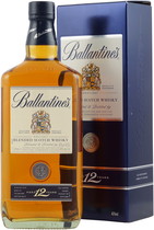 Ballantines+12+years+1+Liter+-+SUPERBILLIG - Ballantines 12 Jahre 1 Liter, Scotch Whisky gereift in Eichenf�sser  Diese Abf�llung bekommen Sie normal nur im Duty Free Bereich. Runder Geschmack. Ausschlie�lich beste Single Malt Whiskys bilden die Basis des Ballantine�s Pure Malt. Tiefe, goldgelbe Farbe und ein...
