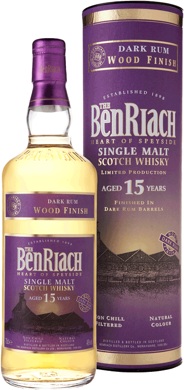 Benriach 15 years Dark Rum Finish