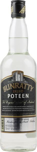 Bunratty Irish Potcheen Spirit - Moonshine