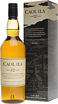 Caol Ila 12 years - Caol Ila 12 Jahre Hidden Malt. 0,7 liter content and 43 % volume.  A medium weight whisky, but still packing plenty of potent phenols, this is a refined, powerful dram with a compensating oiliness. A ...