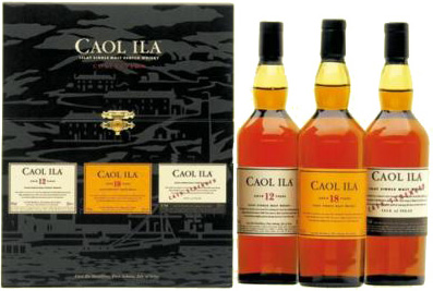 Caol Ila Geschenkset 3 x 200 ml.