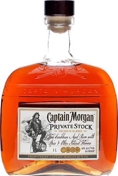 Captain Morgan Privat Stock 1 liter Very rare