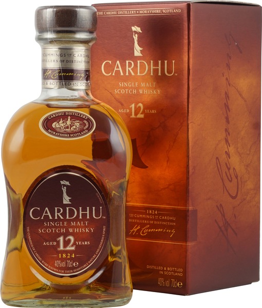 Cardhu Single Malt 12 Jahre / Bester Speyside Single Malt 2010 bis 12 Jahre