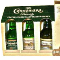Connemara+Miniaturenset+mit+Gratis-Glas - Connemara Miniaturenset mit je 50 ml. (gesamt 150 ml.)  Im Connemara Miniaturenset sind enthalten mit je 50 ml.: ein Connemara Peated 40 % Vol.  ein Connemara 12 Jahre 40 % Vol. ein Connemara Cask Strength. 57.9 % Vol.   Das ganze Connemara Miniaturenset gibt es in...