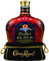 Crown+Royal+Black+Label+Whisky - Crown Royal Black with 700 ml. and 45 % volume from Canada.   This Crown Royal Black is the latest offering from our friends from the North, Crown Royal Black. The nose shows the pronounced influence of the wood with scents of dry oats, maple, ginger snaps, cola, o...