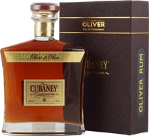 Cubaney+25+-+30+Jahre+Centenario+Rum - Ron Cubaney Centenario with 25 till 30 year with 700 ml. content and 38 % volume, which matured extrem long in an oak barrel. The oldest Cubaney rum, which is produced by Oliver & Oliver in the Dominican Republic. Matured in Bourbon and wine casks, combined with th...