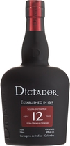 Dictador 12 years - Dictador 12 years Rum from Colombia with 700 ml. and 40 % Vol. Its a very good Rum from Colombia matured in used oak barrels in a Solera System.