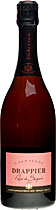 Drappier+Rose+Val+des+Demoiselles - The Drappier Val des Demoiselles is a small plot planted with Pinot Noir. The traditional "saign�e" method of vinification is used to obtain an intense bouquet and a subtle perfume of red fr...