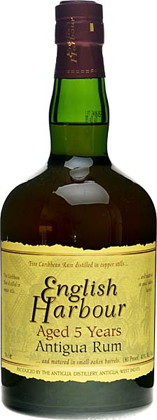 English Harbour Rum 5 Jahre / Aus Antigua