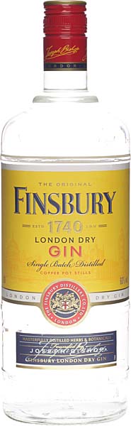 Finsbury Gin 60 % Vol. ! 1 Liter