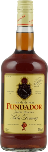 Fundador Solera Reserva Brandy 1 Liter