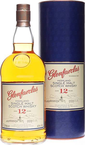 Glenfarclas 12 years 1 liter