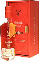 Glenfiddich 21 Jahre Gran Reserva Rum Cask Finish - Glenfiddich 21 years with 0,7l and 40% Vol.  A replacement for the popular Gran Reserva this is still finished in rum casks.  Tasting notes of the Glenfiddich 21 years:  Color: amber color Taste: toff...