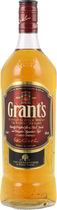 Grants+Whisky+1+Liter - Grants Whisky 1 Liter bottle with 40 % volume from Scotland.   The Grants Family Reserve Whisky is distilled after the original recipe of company founder William Grant in the year 1898. The master dis...