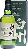 Hakushu 12 years / Japanese Whisky - Hakushu Single Malt Whisky from Japan with 12 years, 700 ml. and 43,5 % volume.   Perennial favourite and a must-try for anyone interested in discovering Japanese whisky. Hakushu is owned by Suntory, founders of the first Japanese distillery, Yamazaki. The original...