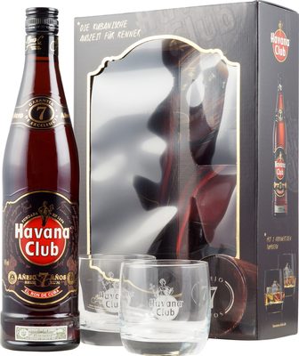 Havana Club Rum 7 years Giftbox
