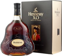 Hennessy X.O. Magnum 1,0 liter - Hennessy X.O. Magnum Cognac  1,0 liter und 40 % volume.  Origin  ExtraOrdinary, Extra Old. X.O was created in 1870 by Maurice Hennessy for the private use of the Hennessy family. X.O was then commerci...