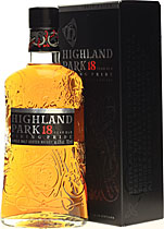 Highland+Park+18+Jahre - Highland Park 18 years. 70 cl. and 43 % volume. An elite whisky.  First released in 1997, Highland Park immediately found favour with whisky writers and enthusiasts all over the world. It is a perfect...