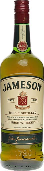 Jameson Irish Whiskey 1 Liter