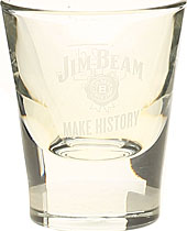 Jim Beam Shot Glas mit 2cl/4cl Eichstrich