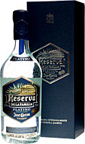 Jose+Cuervo+Platino+Reserva+de+la+Familia+%2F+Bester+silberner+Tequila+weltweit - Jose Cuervo Platino with 700 ml. and 40 % volume.  This Reserva de la Familia Tequila is rated from the Beverage Testing Institute with 96 Points at worlds best silver Tequila. A superlativ level.