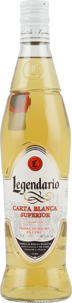 Legendario Carta Blanca Rum Cuba