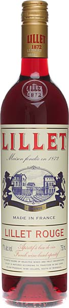 Lillet Rouge Aperitif France