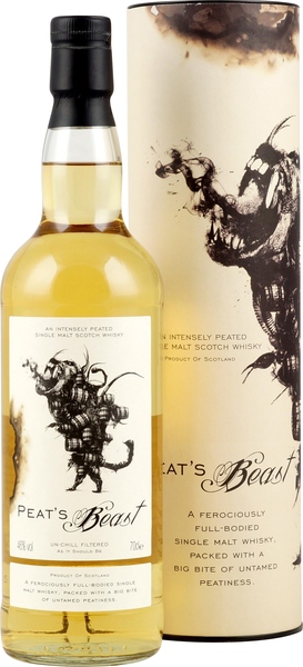 Peat's Beast - intensely peated Single Malt Scotch Whisky