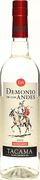Pisco Demonio de los Andes from Tacama with 44 % volume