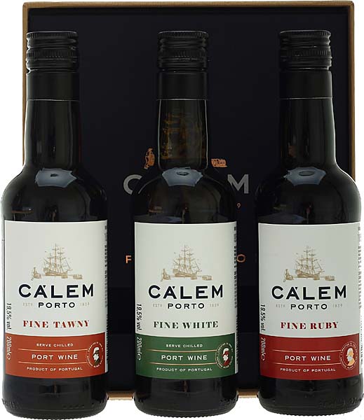 Porto Calem Portwine Giftset Port for Two 3 x 200 ml.