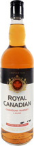 Royal Canadian Blend - Canadian Whisky - Royal Canadian Blend with 0,7l and 40% Vol. from Canada.   The Royal Canadian is a blended Whisky from Canada with a mild aroma and a smooth taste.  The whisky has a superb amber color and a nice toffee aroma, which is characteristic for it. The taste is full of nu...
