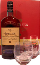 Singleton+12+Jahre+Geschenkset+mit+2+Tumblern+in+der+Edition+2012 - Singleton of Dufftown 12 years with 700 ml. content and 40 % volume in the 2012 Edition  The Singleton of Dufftown - a richer, smoother tasting, traditionally created single malt from Speyside. This w...