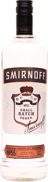 Smirnoff Vodka Black Label 1 Liter