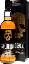 Smokehead+Peated+Whisky+von+Macleod - Smokehead Peated from Macleods with 700 ml. and 43 % volume.  9 from 10 points from Arthur Motley from the Whisky Magazin and 7.75 points from Dave Broom.  SMOKEHEAD is a contemporary, individual and ...