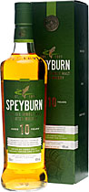 Speyburn+10+Jahre - Speyburn 10 Years in the metall tube original with 700 ml. and 43 % volume.   The Speyburn 10 years is a Highland Malt mild and with honey taste and a warm finish. The Speyburn 10 years is distilled i...